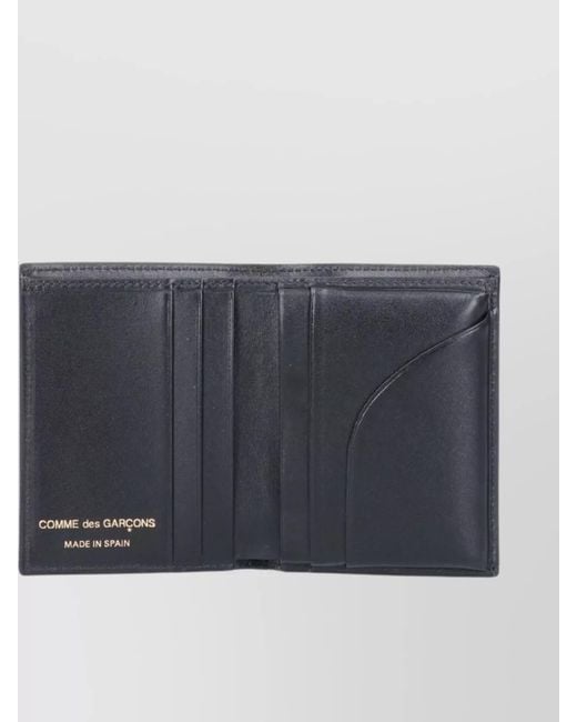 Comme des Garçons Black Compact Polka Dot Wallets Cardholders