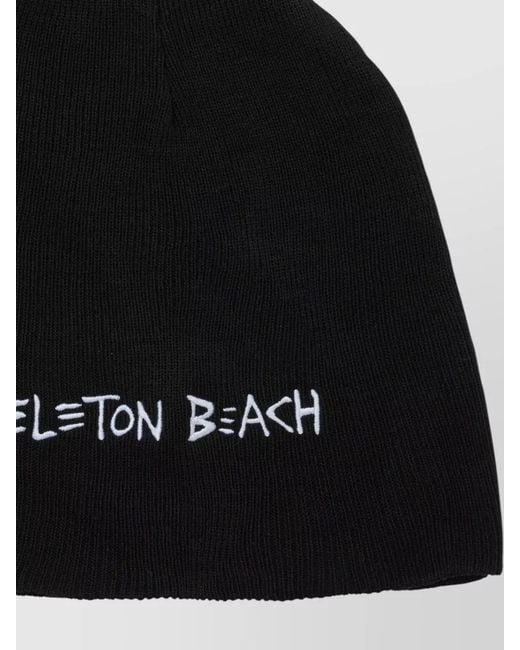 GALLERY DEPT. Black Boardwalk Beanie for men