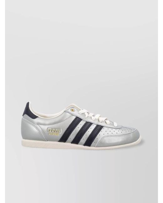 Adidas Originals Metallic Leather Low-Top Sneakers
