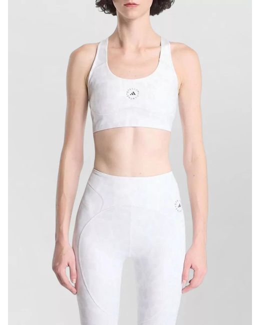 Adidas By Stella McCartney White Sports Bralette