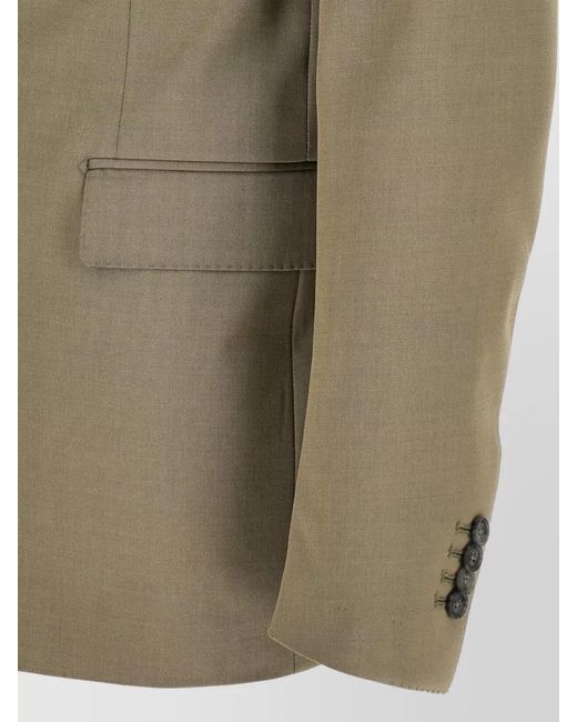 Tagliatore Green Single Breasted Suit for men