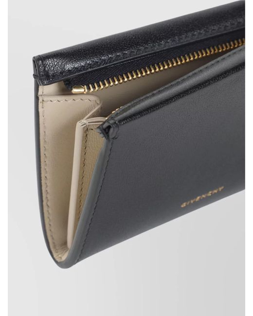 Givenchy Multicolor Leather Zipped Credit Card Case