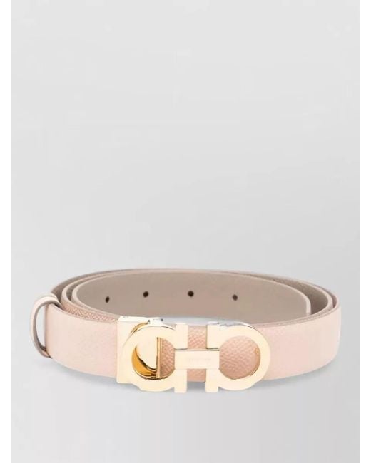 Ferragamo Natural Leather Belt