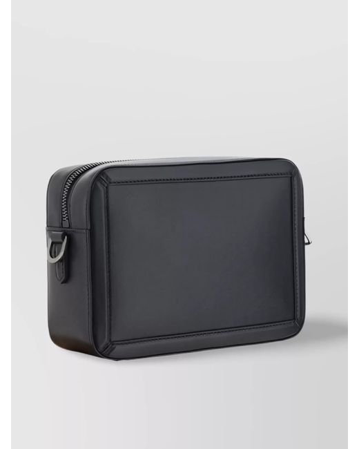 Dolce & Gabbana Black Leather Mini Clutch Bag for men