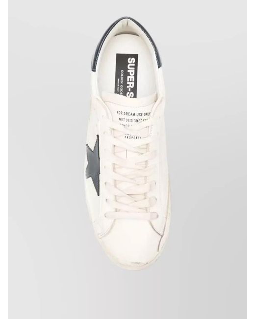 Golden Goose Deluxe Brand Natural Superstar Nappa Sneakers Star Patch Heel for men