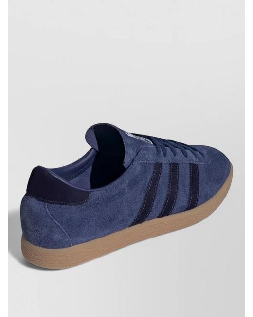 Adidas Originals Blue Suede Low Top Sneakers Rubber Sole for men