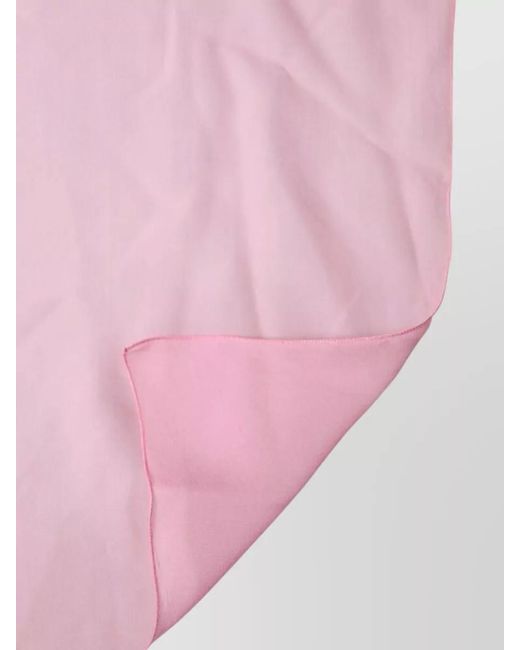 Dolce & Gabbana Pink Silk Sash Neck Wrap Shawl Scarf for men