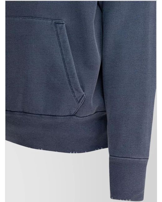 Our Legacy Blue Cotton Hoodie for men