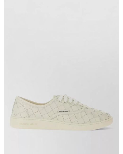 Bottega Veneta Natural Calfskin Low-Top Sneakers for men
