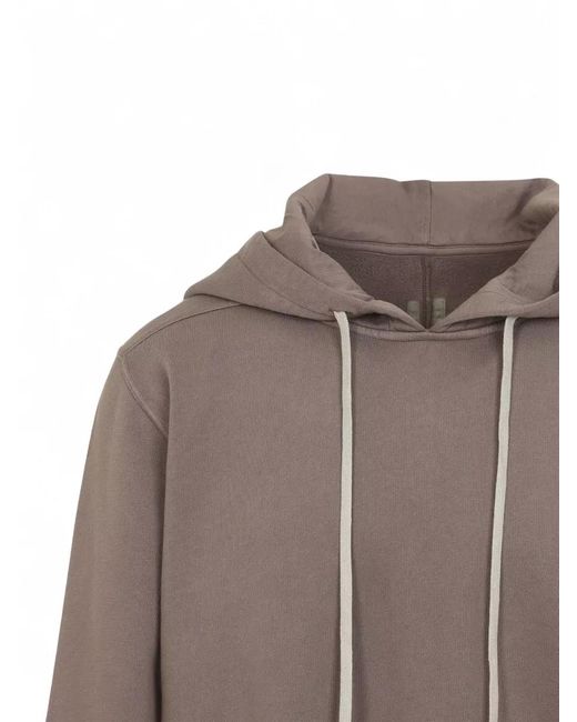 Rick Owens Multicolor Oversized Jersey Hoodie Rear Strap Detail for men