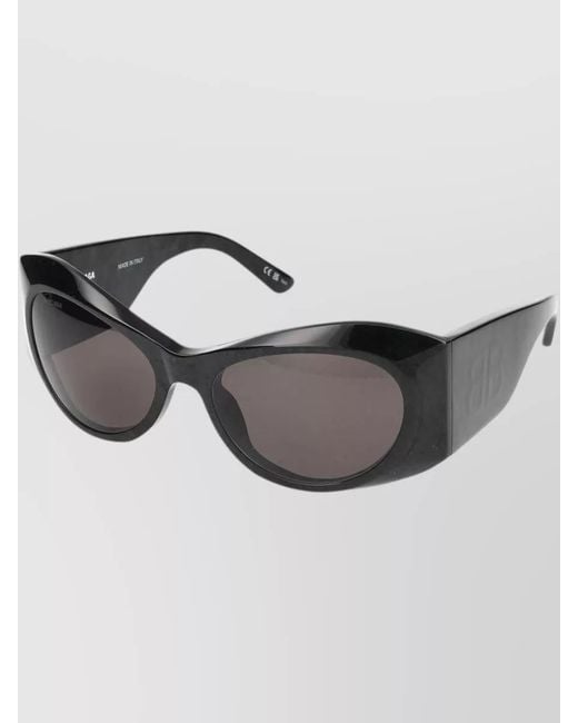 Balenciaga Gray Sunglasses Model Bb0394S 003 Cat Eye