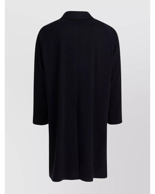 Tagliatore Blue Single Breasted Coat for men
