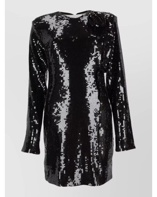 ROTATE BIRGER CHRISTENSEN Black Mini Dress