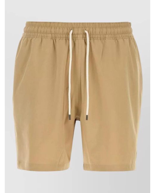 Polo Ralph Lauren Natural Stretch Polyester Swim Shorts Short Length for men