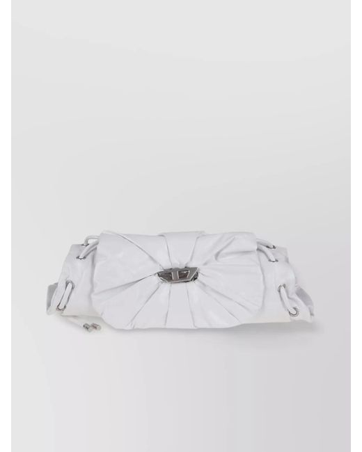 DIESEL Multicolor Oval Plate Shoulder Bag