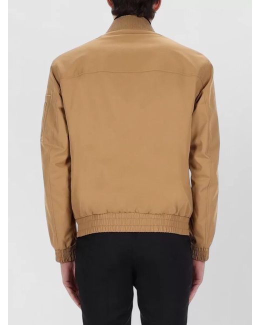 Boss Multicolor Regular-Fit Bomber Jacket for men