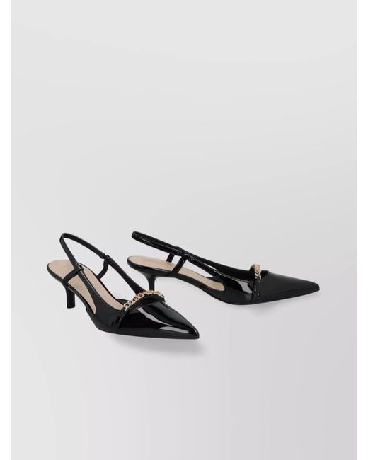Pinko Multicolor Gloria Patent Leather Slingback Pumps