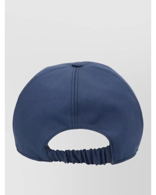 Premiata Blue Logo Baseball Hat Curved Brim Design for men