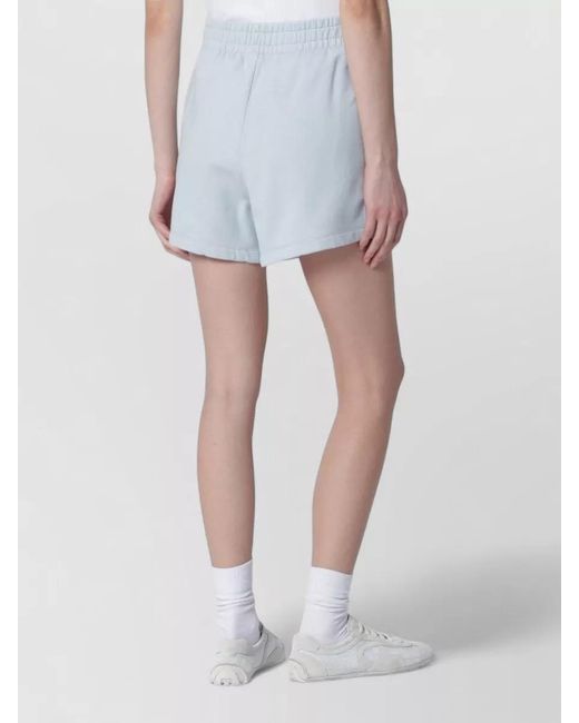 Anine Bing Blue Cotton Knee-Length Shorts