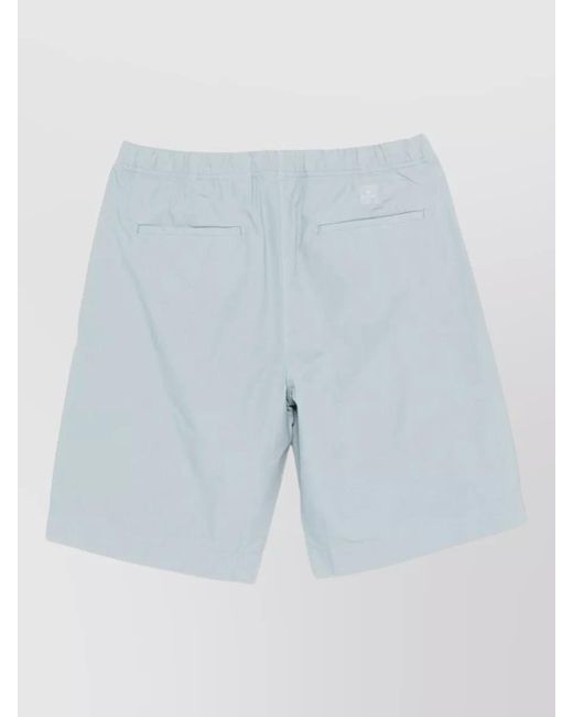Paul Smith Blue Beachwear Shorts Elasticated Waistband Rear Pockets for men