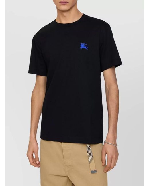 Burberry Black Cotton Clothing for men