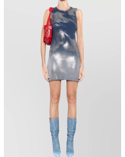 DIESEL Blue Mini Dress