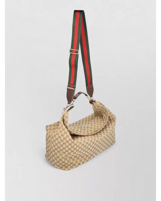 Gucci Metallic Shoulder Bag Adjustable Strap Tone Hardware for men