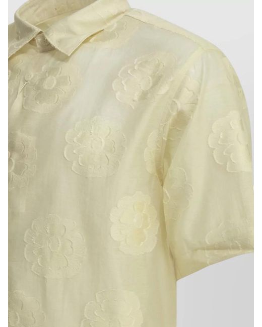 NN07 Yellow Crewneck T-Shirt for men
