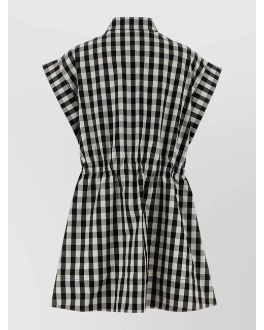 Givenchy Black Short A-Line Shirt Dress