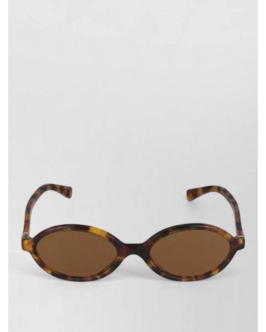 Miu Miu Multicolor Sunglasses Model 0Mu 04Zs Oval Frame