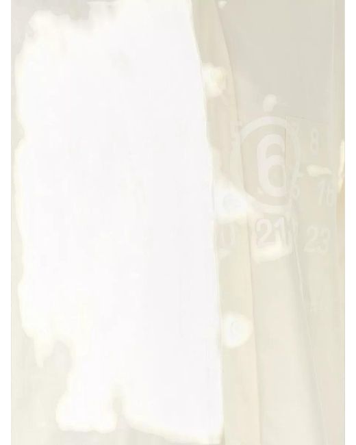MM6 by Maison Margiela White Cotton Shirt for men