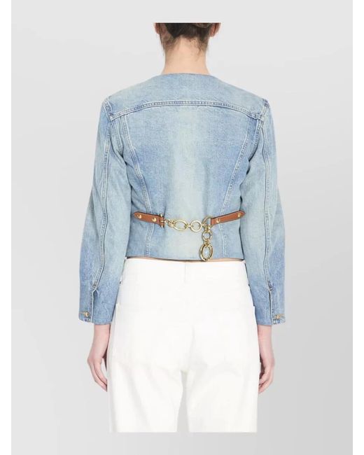 Céline Blue Denim Regular-Fit Jacket