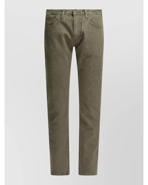 RRL Green Straight-Leg Denim Jeans for men