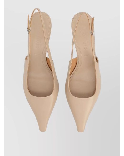 Aeyde Natural Leather Pumps