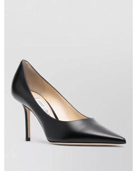 Jimmy Choo Multicolor Pointed Toe Smooth Finish Stiletto Heel Pumps
