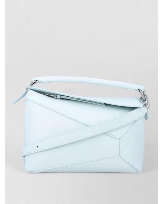 Loewe Blue Puzzle Edge Small Shoulder Bag