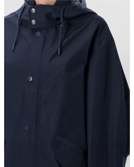 A.P.C. Blue Antonin Parka Coat