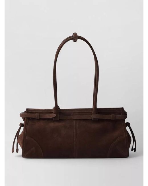 Prada White Bonnie Medium Shoulder Bag Top Handle