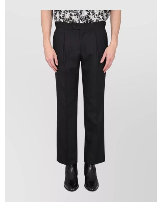 sunflower Black Max Tailored Pants Straight Leg Design for men