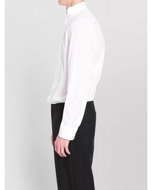 Gucci White Cotton Evening Shirt for men