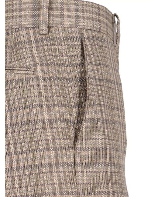 Auralee Multicolor Straight Leg Trousers Belt Loops Side Pockets for men