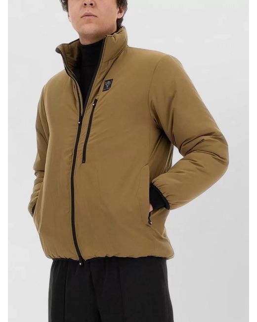 South2 West8 Natural Jacket Logo High Collar Chest Pocket for men