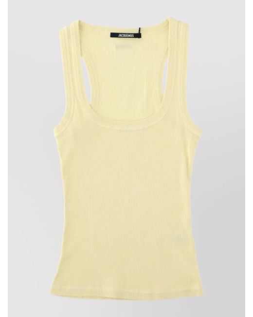 Jacquemus Yellow Camisole
