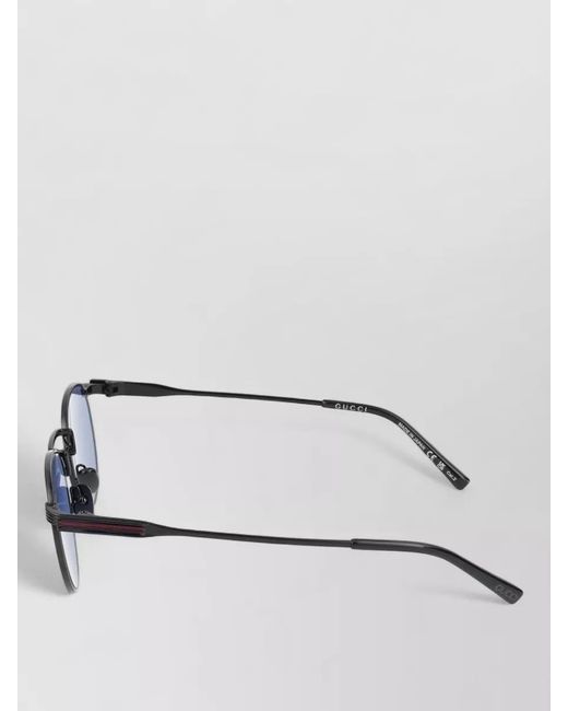Gucci Blue Sunglasses Gg1875S 004 Metal Frame for men