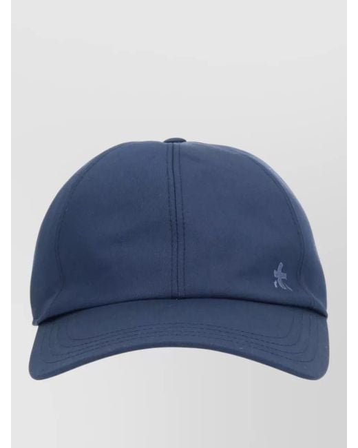 Premiata Blue Logo Baseball Hat Curved Brim Design for men
