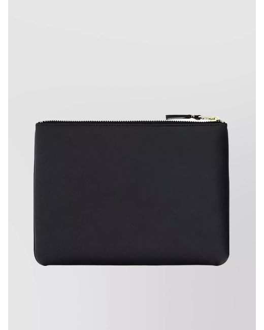 Comme des Garçons Blue Calfskin Coin Purse-Tone Hardware for men