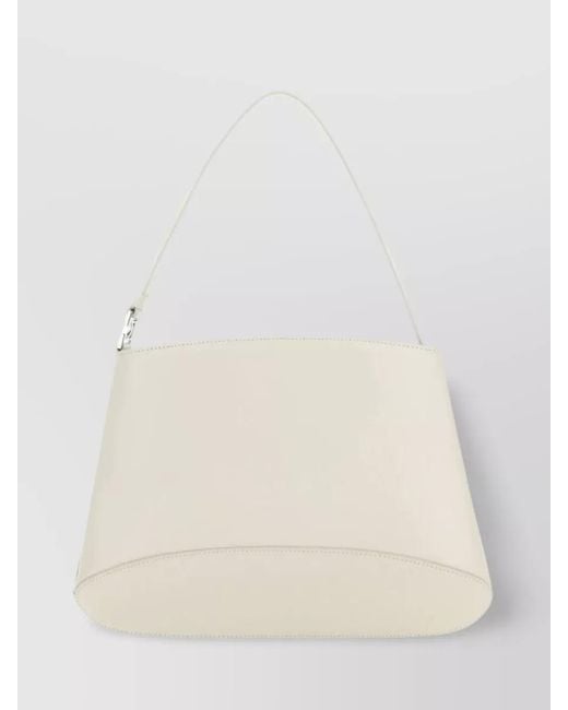 Low Classic Natural Leather Shoulder Bag
