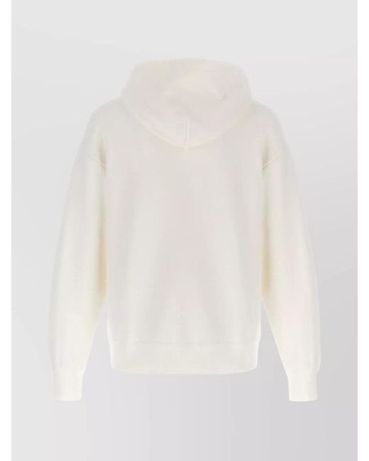 Valentino Garavani Natural Cotton Hoodie for men