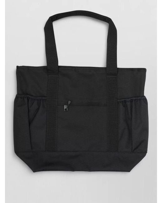 Carhartt Black Calpton Tote Bag Front Pocket Adjustable Straps for men
