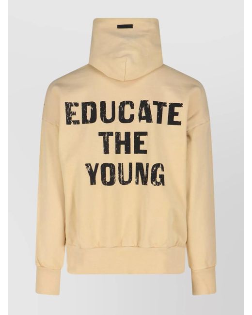 Fear Of God Natural Cotton Hoodie for men